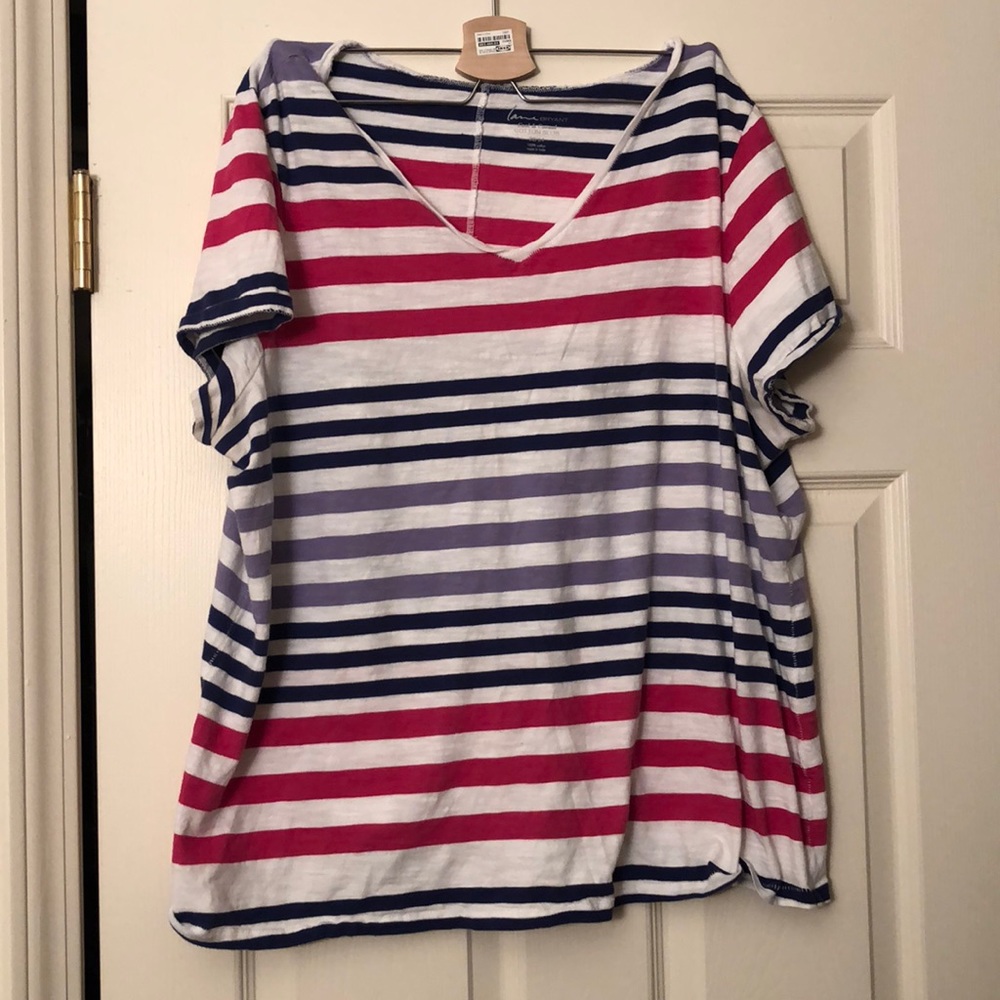 Strip tee